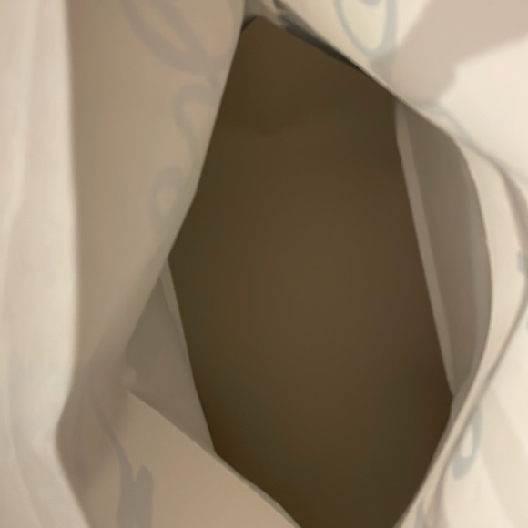 Lot of 10 New Reusable bag. Light blue words “the knot” Wedding favor or gift. - Picture 4 of 5